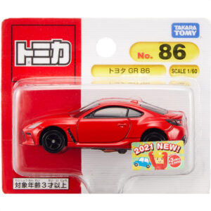 Takara Tomy Tomica No. 86 Toyota GR 86: Mobil Mini Ikonik untuk Hadiah Istimewa Dukung Imajinasi Anak!