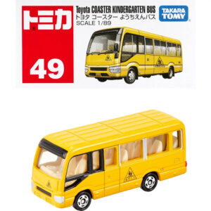 Takara Tomy Tomica No. 49 Toyota Coaster Yokochen Bus Mainan Mobil Mini Ikonik Eksklusif