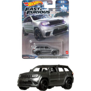 Hot Wheels Fast and Furious Jeep Grand Cherokee Truckhawk HNW48 Gray Mobil Keren Hadiah Istimewa untuk Semua!