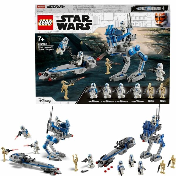 Lego Star Wars Clone Trooper 501 Forces 75280