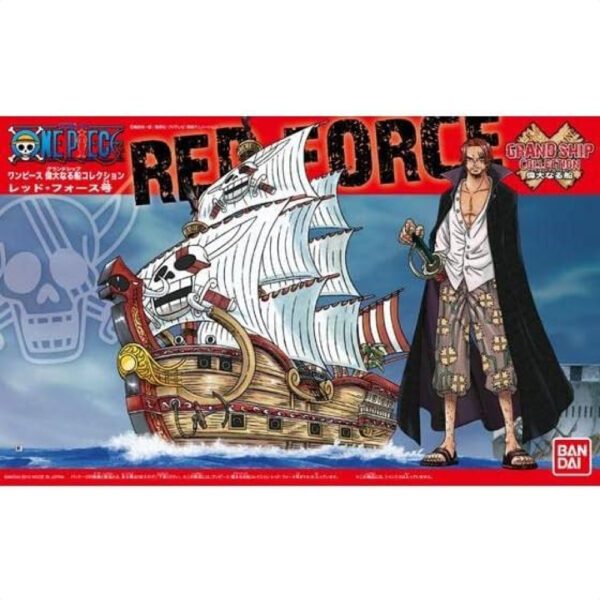 Great Ship One Piece Red Force BANDAI SPIRITS Collection 31x19cm Bawa Semangat Baru Bajak Laut ke Rumahmu!