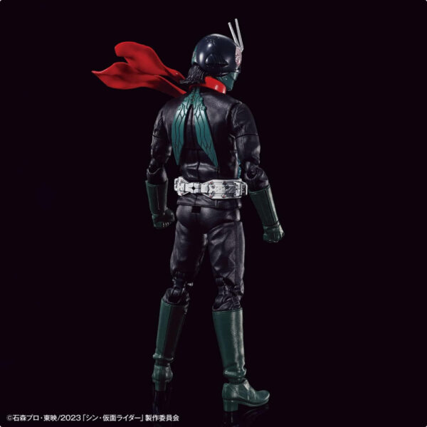 Figure-rise Standard Shin Kamen Rider Bandai Figure 160mm Wujudkan Pahlawan Legendaris!