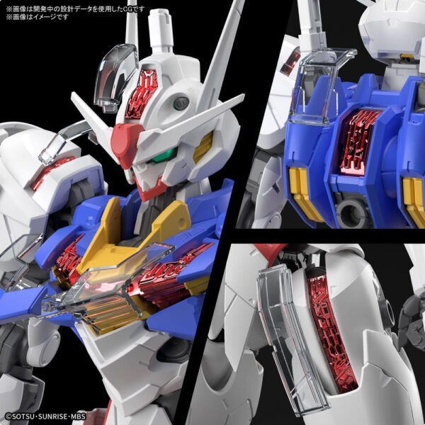 Full MECHANICS Mobile Suit Gundam Mercury Witch Gundam Aerial 1/100 Scale Bandai Spirits