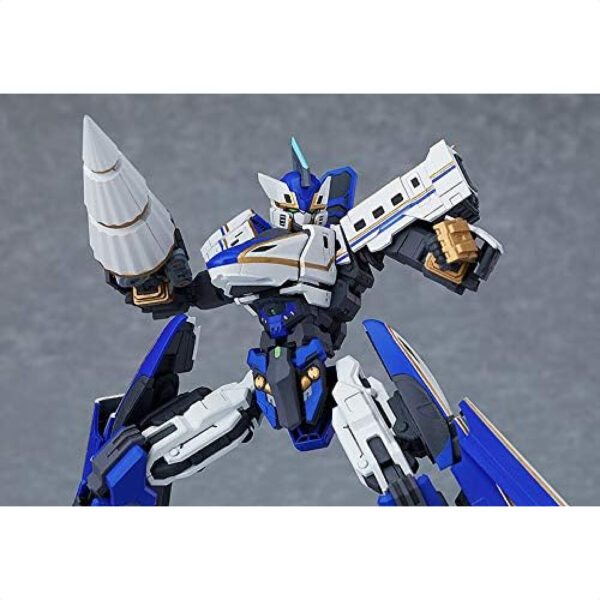 Good Smile Company MODEROID Shinkalion E7 Kagayaki: Ciptakan Kemegahan Shinkansen E7 Kagayaki yang Berubah Menjadi Robot!