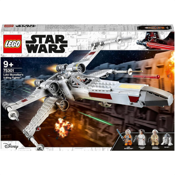 LEGO Star Wars Luke Skywalker X-Wing Fighter (TM) 75301: Bangun X-Wing Legendaris dan Terbang Melintasi Galaksi!