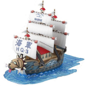 Bandai One Piece Grand Ship Collection Garp's Warship 08 Legendaris Lautan