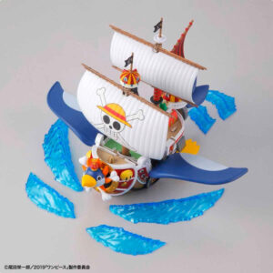 Bandai One Piece Thousand Sunny Flying Great Ship Collection Model Kapal Impian Mengangkasa! Skala 1/450 Detail Epik