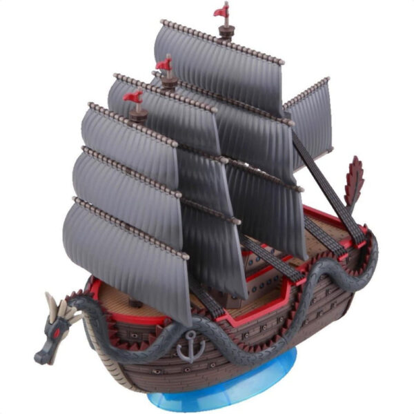 BANDAI SPIRITS One Piece Dragon Ship Grand Ship Collection: Mengarungi Lautan Bersama Sang Revolusioner 1/450 desain menakjubkan