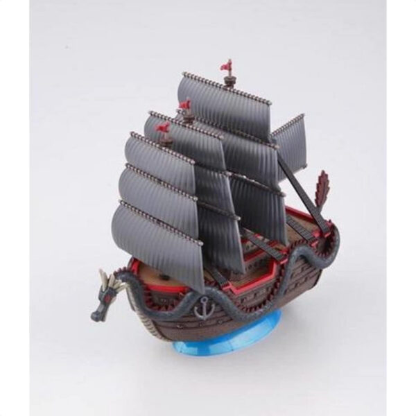 BANDAI SPIRITS One Piece Dragon Ship Grand Ship Collection: Mengarungi Lautan Bersama Sang Revolusioner 1/450 desain menakjubkan