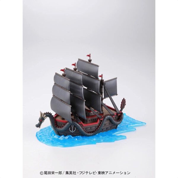 BANDAI SPIRITS One Piece Dragon Ship Grand Ship Collection: Mengarungi Lautan Bersama Sang Revolusioner 1/450 desain menakjubkan