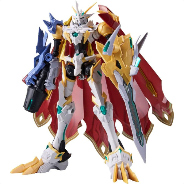 Bandai Figure-rise Standard Amplified Omegamon Digimon Adventure (X-Antibody) 200mm Evolusi Digimon Terkuat Telah Hadir! Desain X Antibody Resmi