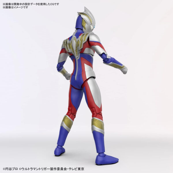 Bandai Figure-rise Standard Ultraman Trigger Multi Type: Wujudkan Pahlawan Cahaya Favoritmu! 180mm