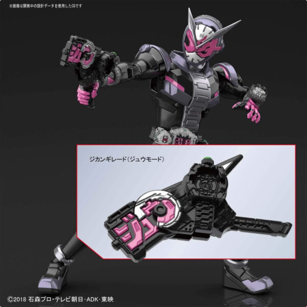 BANDAI SPIRITS Figure-rise Standard Kamen Rider Zi-O 180mm Wujudkan Sang Raja Waktu! Aksesoris Lengkap