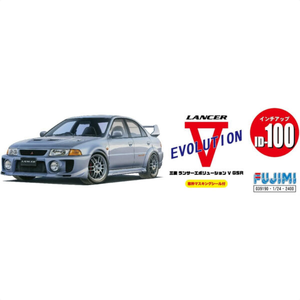 FUJIMI Mitsubishi Lancer Evolution V GSR 1/24 Kit Impian Para Penggemar Evo V! ber- kualitas tinggi