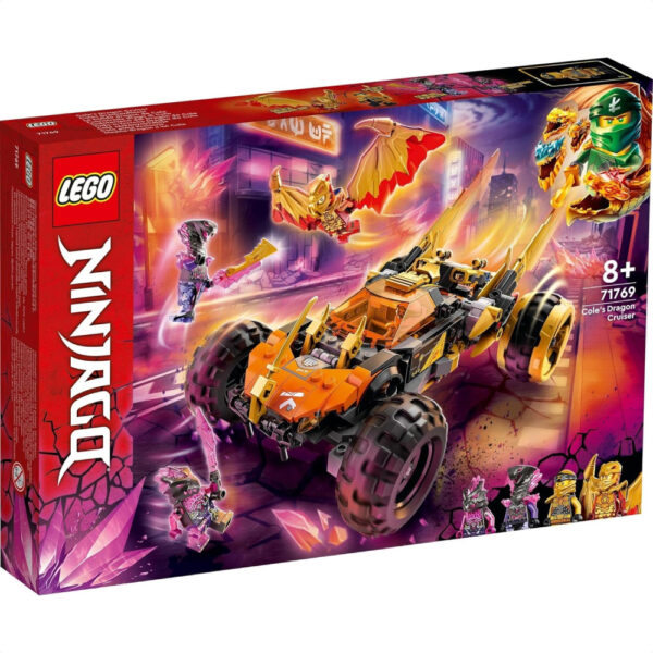 LEGO Ninjago Cole's Dragon Cruiser 71769 Lepaskan Naga Emas di Dalam Dirimu!