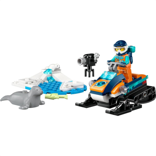 LEGO City Arctic Exploration Snowmobile 60376 (BUILDING TOY) Bawa Imajinasi Anak Anda ke Kutub Utara!