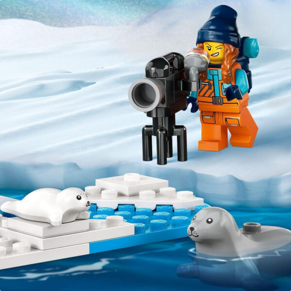 LEGO City Arctic Exploration Snowmobile 60376 (BUILDING TOY) Bawa Imajinasi Anak Anda ke Kutub Utara!