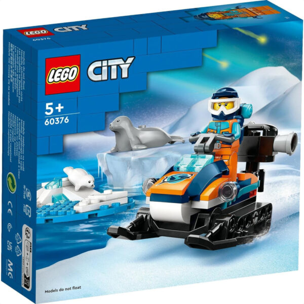 LEGO City Arctic Exploration Snowmobile 60376 (BUILDING TOY) Bawa Imajinasi Anak Anda ke Kutub Utara!