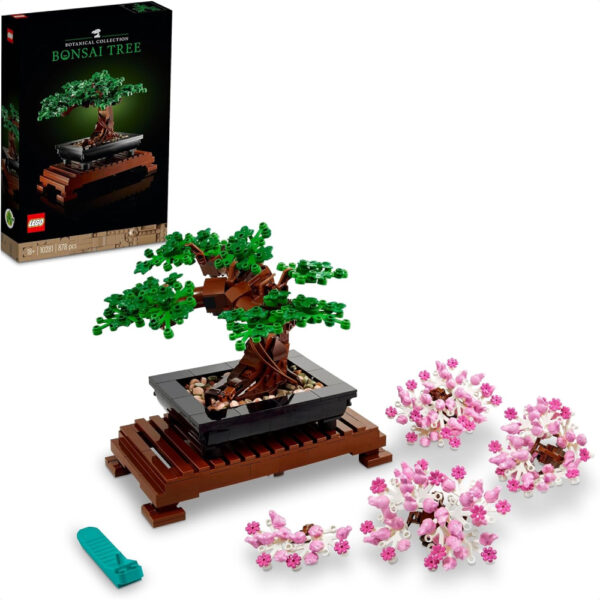 LEGO Bonsai 10281 BOTANICAL COLLECTION Ciptakan Seni Bonsai yang Indah dan Menenangkan