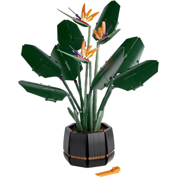 LEGO Strelitzia 10289 BIRD OF PARADISE BOTANICAL COLLECTION: Bunga Cantik untuk Dekorasi Rumah Anda