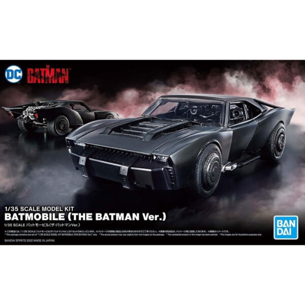 Bandai Batmobile 1/35 scale The Batman ver. model kit Bangun Batmobile Impian Sempurna Anda!