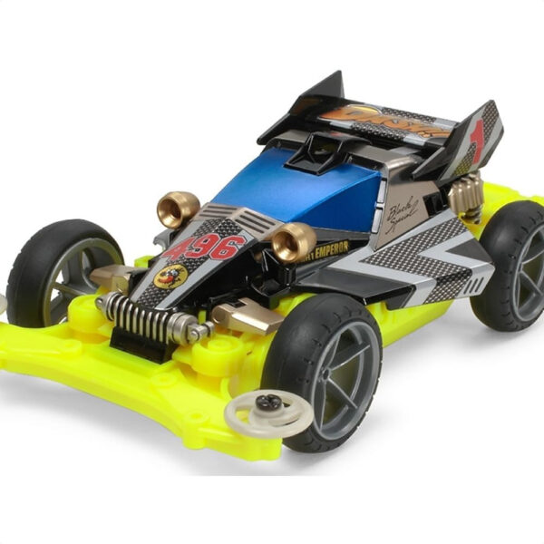 Tamiya Mini 4WD Dash 1 Emperor MS Chassis Black Special 95296 Rasakan Sensasi Balap Agresif yang Menyenangkan!