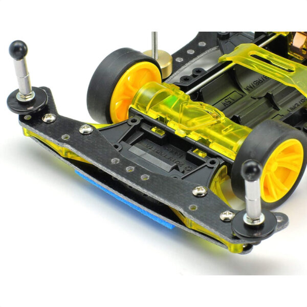 Tamiya 95598 Mini 4WD Neo VQS Advance Pack VZ Chassis Special Product Racer Mini 4WD Series Rasakan Suku Cadang Tune-up Lengkap untuk Sensasi Balap yang Menyenangkan!