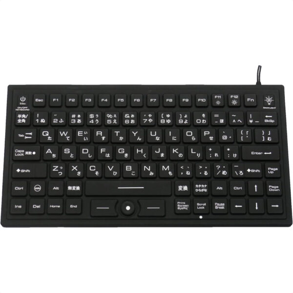 BitTradeOne BTKB91WPBK Keyboard Waterproof Dustproof Keyboard Black: Keyboard nyaman yang tahan air dan tahan debu