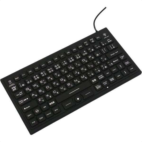 BitTradeOne BTKB91WPBK Keyboard Waterproof Dustproof Keyboard Black: Keyboard nyaman yang tahan air dan tahan debu