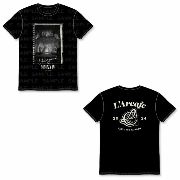 LArc-en Ciel Photo T-shirt BLACK / WHITE