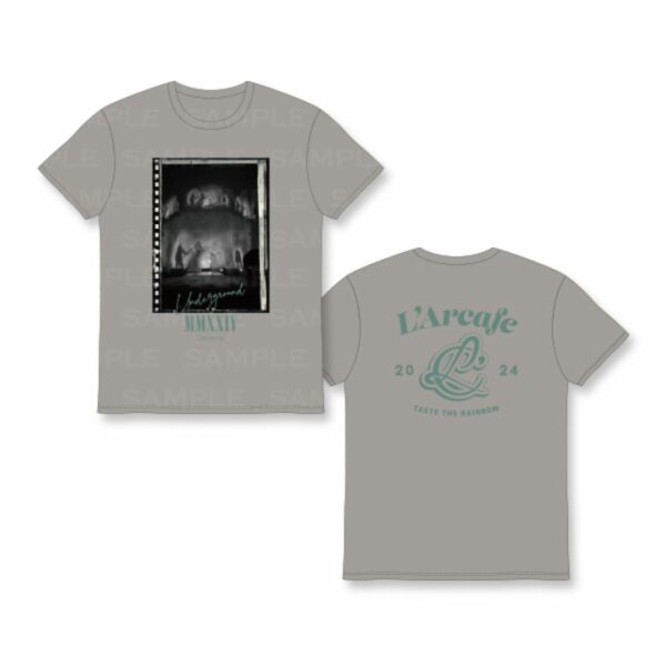 LArc-en Ciel Photo T-shirt GRAY