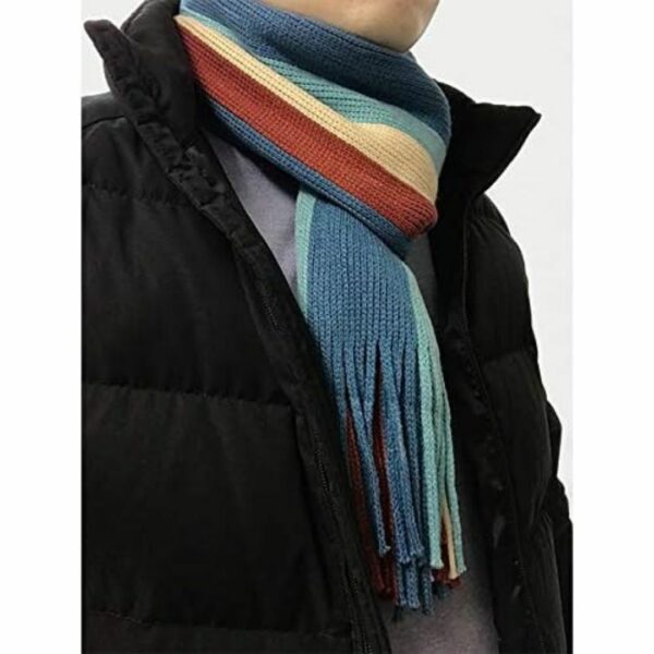 [Scarf] Yurucamp Shima Rin Striped Scarf (Resale) (PO-24) Terbatas