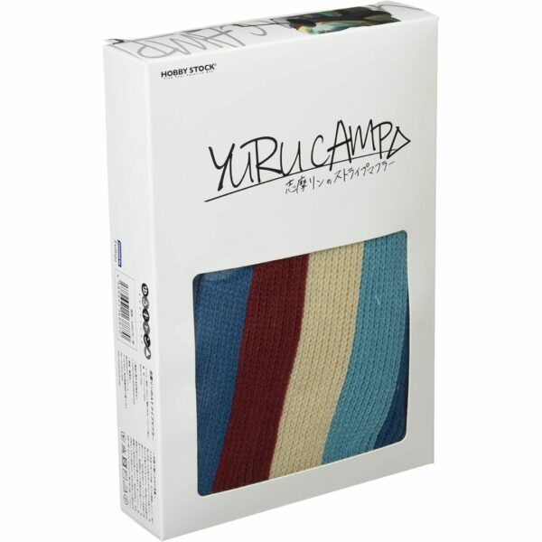 [Scarf] Yurucamp Shima Rin Striped Scarf (Resale) (PO-24) Terbatas