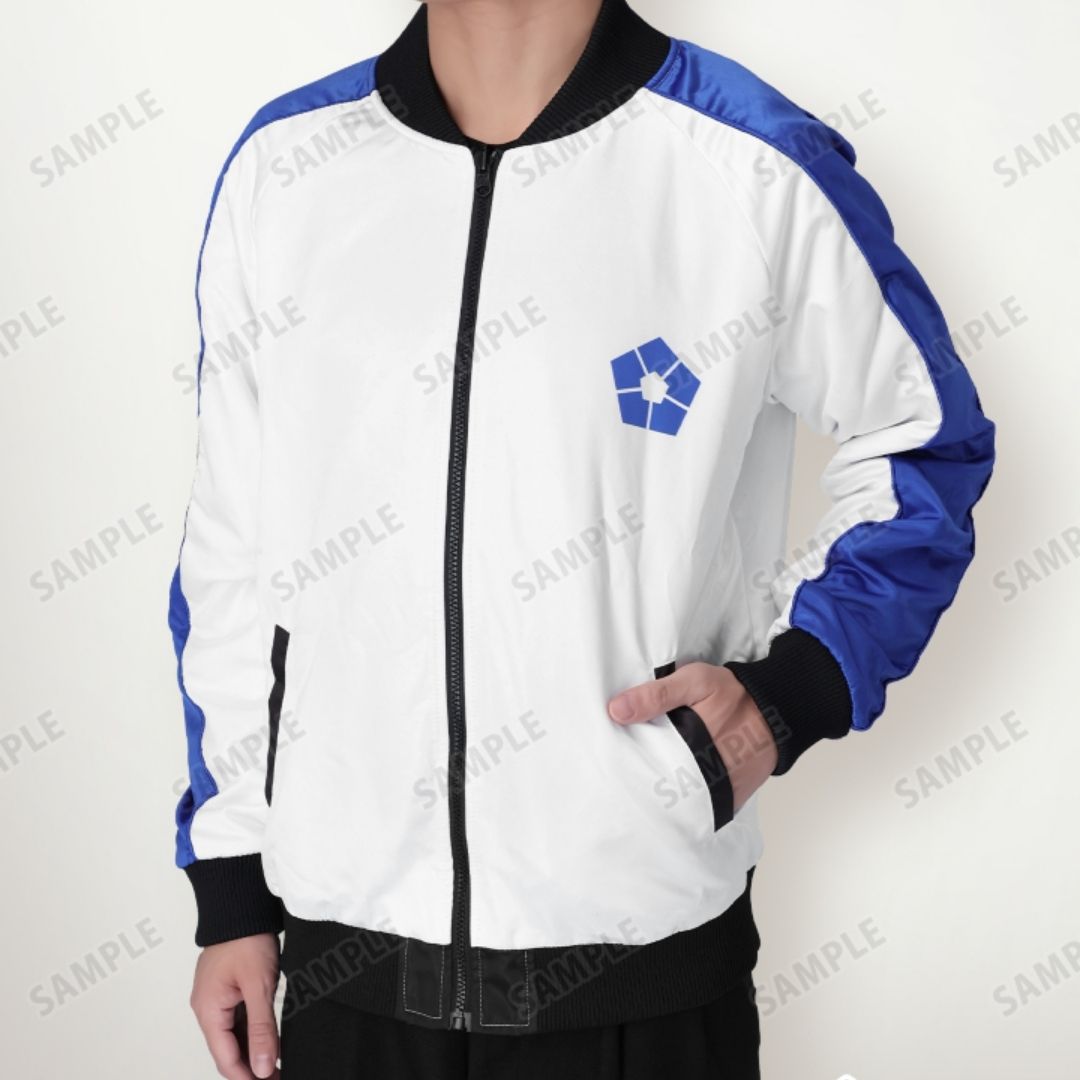 Blue Lock Sukajan Motif reversible Jaket