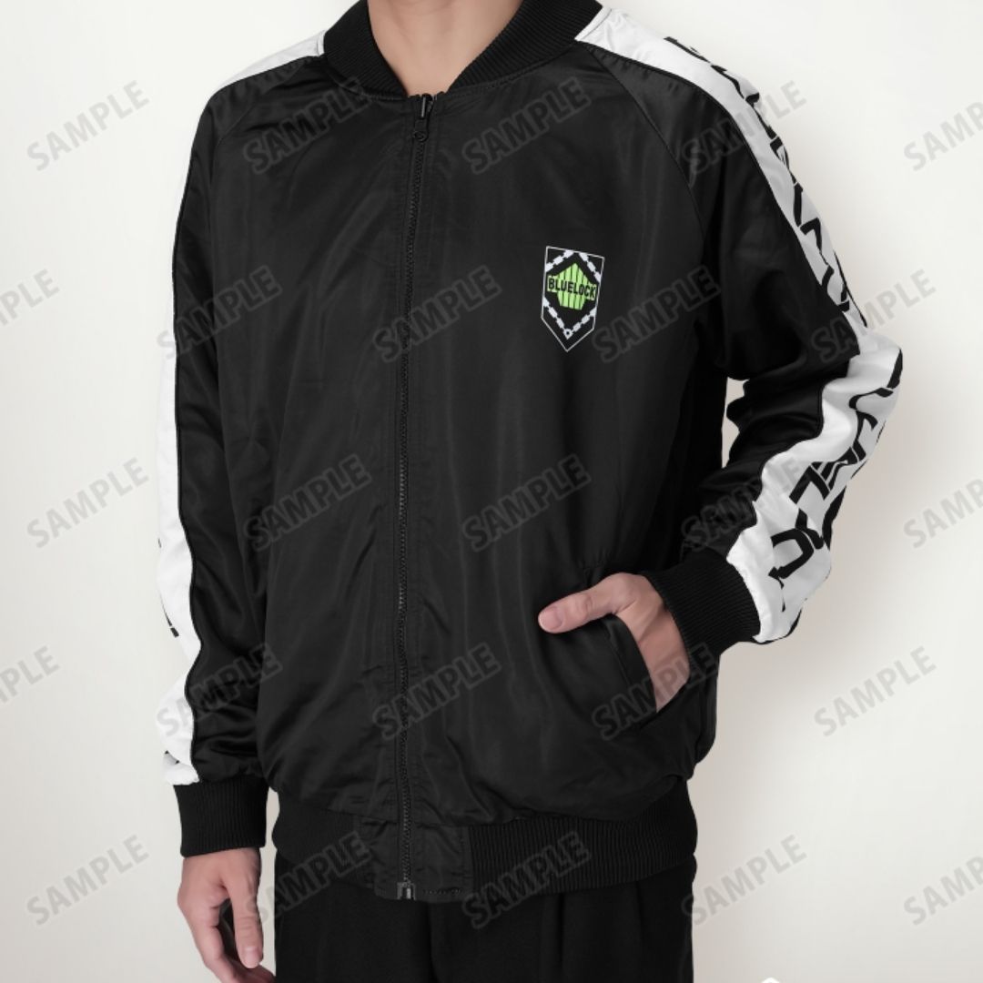 Blue Lock Sukajan Motif reversible Jaket