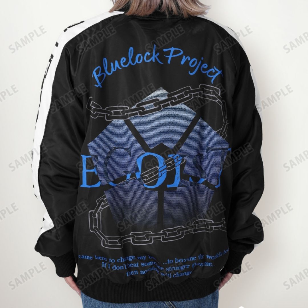 Blue Lock Sukajan Motif reversible Jaket