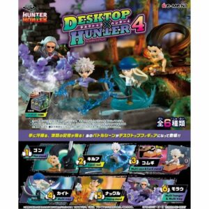 [Toys Figure] HUNTER×HUNTER DesQ Desktop Hunter 4 [6 pcs] (PO-2024) Terbatas