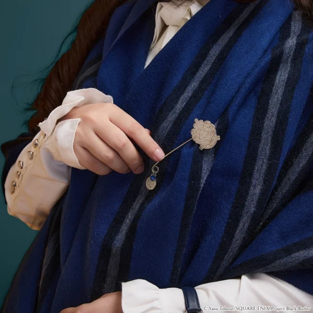 Ciel Phantomhive Model Stole and Stole Pin Black Butler