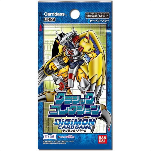 Bandai EX-01 Digimon Card Game Theme Booster Classic Collection Nostalgia Digimon dan Sensasi Bermain Baru