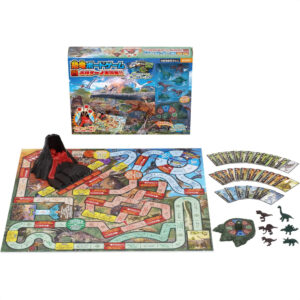 Volcano Dinosaur Board Game [Powerful Cineras Hit Dinosaurs!] Beverly For 2-6 Players BEVERLY Sensasi Bermain yang Menyenangkan dan Edukatif