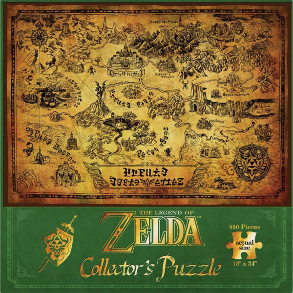 Legend of Zelda 550 Piece Puzzle USAopoly: Jelajahi Dunia Hyrule yang Menakjubkan