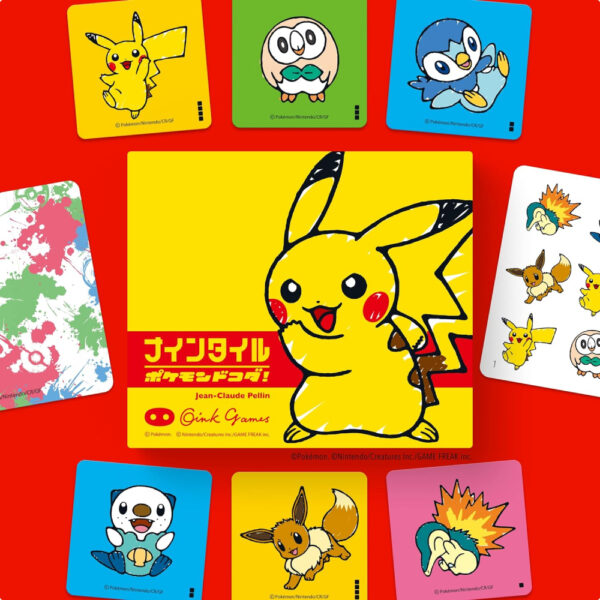 Oink Games Board Game Nine Tiles Pokemon Koda Dokoda Permainan Sederhana Puzzle Seru untuk Anak-Anak dan Orang Dewasa! (2-4 pemain)