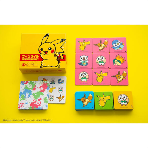 Oink Games Board Game Nine Tiles Pokemon Koda Dokoda Permainan Sederhana Puzzle Seru untuk Anak-Anak dan Orang Dewasa! (2-4 pemain)