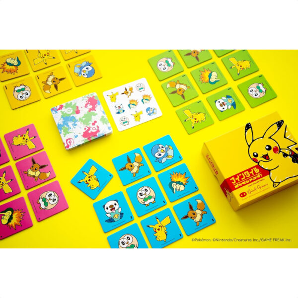 Oink Games Board Game Nine Tiles Pokemon Koda Dokoda Permainan Sederhana Puzzle Seru untuk Anak-Anak dan Orang Dewasa! (2-4 pemain)