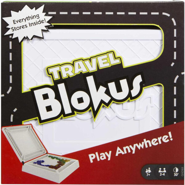 Mattel Travel Blocks Game GND69: Permainan Klasik yang Ringkas, Sederhana dan Menyenangkan untuk Perjalanan Anda!