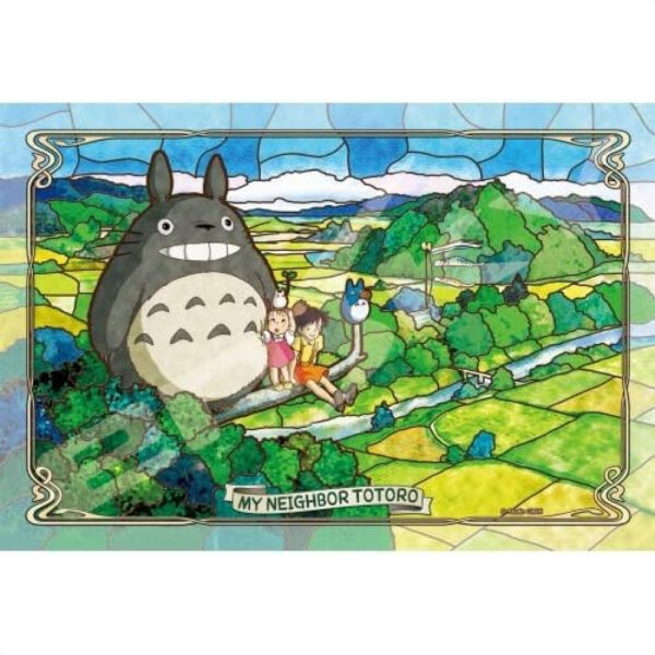 Ensky Art Crystal Jigsaw My Neighbor Totoro: A Sunny Day in May 300 Pieces (300-AC036) Teka-teki yang Indah dan Menyenangkan untuk Semua Usia!