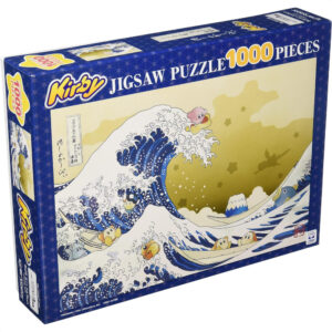 Ensky 1000T-156 Jigsaw Puzzle Kirby The Stars, 36 Scenes of Pupupu, Wave Off the Coast of Float Islands, 1000T-156 Tantangan Spesial untuk Penggemar Kirby!