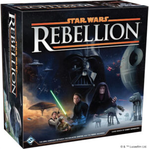 STAR WARS Rebellion Board Game Fantasy Flight Games - Permainan Papan Epik Perang Bintang! (2-4 pemain)