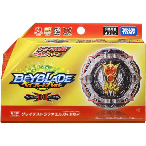 Takara Tomy Beyblade Burst Booster Terbesar Raphael.Ov.HXt+ B192: Beyblade yang Mampu Berubah Bentuk!