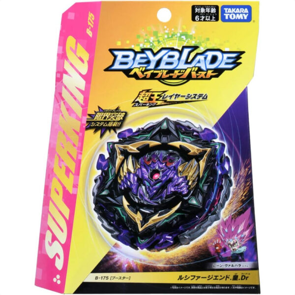 Takara Tomy Beyblade Burst B-175 Booster Lucifage End.Kou.Dr.: Beyblade dengan Sistem Pemecah Batas yang Revolusioner!